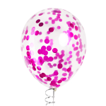 Конфетти фольга Круг, Фуксия, Хром, 2 см, 50 г., 6015436