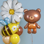 Шар (36''/91 см) Фигура, Любимый мишка, 1 шт. в уп., 24167