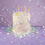 Свечи Волшебный микс, Ассорти, Градиент, 0,55*8 + 1 см, 8 шт. с держат., 630256