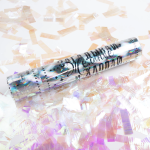 Пневмохлопушка (12/30 см), Загадай Желание!, Прямоугольники фольга, Хамелеон, 1 шт., 823147