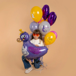 Шар (40''/102 см) Фигура, Голубь в колпачке, 1 шт. в уп., 24161