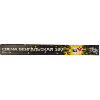 Бенгальский огонь 150 сек, 30 см, 3 шт., ТР169