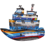 Шар (31''/79 см) Фигура 3D, Лайнер, 1 шт. в уп., 19961