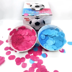 Набор для Гендер Пати, Футбольный мяч, с краской Холи (2 цвета), 15 см, 1 шт. в упак. , 6231795