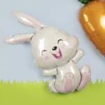 Шар (44''/112 см) Фигура, Милый зайка, 1 шт., 901881