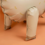 Шар (24''/61 см) Фигура 3D, Милая овечка, Сатин, 1 шт. в уп., 24875