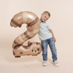 Шар (35''/89 см) Цифра, 2 Котенок, 1 шт. в уп., 852-P