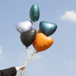 Шар (18''/46 см) Сердце, Изумрудный, Сатин, 1 шт., 180000SEGR