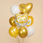 Шар (24''/61 см) Фигура, Чашка Капучино, 1 шт., 27035