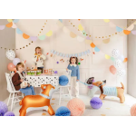 Шар (24''/61 см) Фигура 3D, Таксик в свитере, 1 шт., 26758