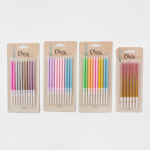 Свечи Золотое сияние, Градиент, 0,5*10,5 + 3 см, 6 шт. с держат., 802931