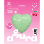 Шар (36''/91 см) Сердце, Олива, 1 шт. в уп., 224906