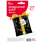 Шар (27''/69 см) Фигура, Подарок на Новый Год, 1 шт. в уп., 23754VP
