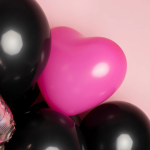 Шар (12''/30 см) Сердце, Фуше (012), пастель, 12 шт., 628172