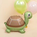 Шар (28''/71 см) Фигура 3D, Черепашка, 1 шт. в уп., 27435P