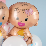 Шар (26''/66 см) Фигура, Малышка Девочка, 1 шт., 901752