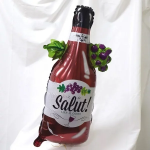 Шар (31''/79 см) Фигура, Бутылка, Виноградное Шампанское, 1 шт., 15250