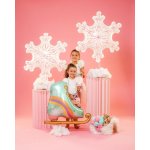 Шар (27''/69 см) Фигура, Новогодние коньки, 1 шт., G72155