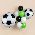 Шар 3D (32''/81 см) Сфера, Футбольный мяч, 1 шт. в уп., 27483