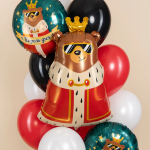 Шар (31''/79 см) Фигура, Король дня, 1 шт. в уп., 940042