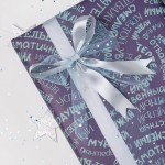 Упаковочная бумага 80гр (0,7*1 м) Комплименты для него, 10 шт., 2050663
