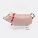 Шар 3D (26''/66 см) Ходячая Фигура, Поросенок, 1 шт., R463