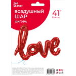 Шар (41''/104 см) Фигура, Надпись 