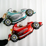 Шар (43''/109 см) Фигура, Гоночный автомобиль, Формула 1, Красный, 1 шт. в уп., 23480P