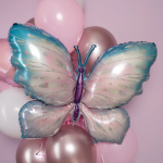 Шар (40''/102 см) Фигура, Воздушная бабочка, Градиент, 1 шт. в уп., 23134P