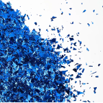 Конфетти дробленые Королевский синий, Металлик, 20 г., 6014798