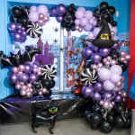 Шар (31''/79 см) Фигура, Шляпа Волшебника, Черный, 1 шт. в уп., 21759P