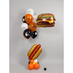 Шар (26''/66 см) Фигура, Чизбургер, 1 шт. в уп., 35721WE-P