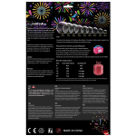 Шар (24''/61 см) Сфера, Deco Bubble (черная упаковка), Прозрачный, Кристалл, 10 шт. в уп., 5502401