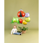 Шар (28''/71 см) Фигура, Зеленая лягушка, 1 шт., 25392