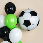 Шар 3D (32''/81 см) Сфера, Футбольный мяч, 1 шт. в уп., 27483