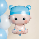 Шар (33''/84 см) Фигура, Малыш Мальчик, 1 шт. в уп., 26748