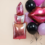 Шар (46''/117 см) Фигура, Губная помада, Розовый, 1 шт. в уп., 15582P