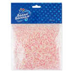 Конфетти фольга Цилиндр, Розовый, Перламутр, 0,2 см, 20 г., 6233303