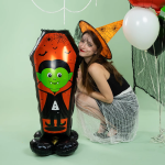 Шар 3D (39''/99 см) Фигура на подставке, Надгробие Дракулы, 1 шт. в уп., 24352