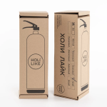 Огнетушитель с Краской Холи Лайк, в коробке, Бежевый, Малиновый, 2 л. , 720-120/720-165