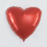 Шар (19''/48 см) Сердце, Медный, Бохо, 1 шт., 228171
