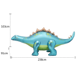 Шар (94''/239 см) Фигура 3D, Динозавр Стегозавр, 1 шт. в уп., 26732