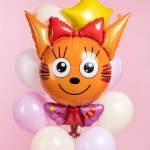 Шар (42''/107 см) Фигура, Три Кота, Карамелька Фея, 1 шт. в уп., 401021