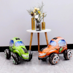 Шар (23''/58 см) Фигура 3D, Маленький автомобиль, Красный, 1 шт. в уп., 19612