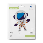 Шар (28''/71 см) Фигура, Космонавт, 1 шт. в уп., G72034-P