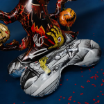 Шар 3D (51''/130 см) Фигура на подставке, Дерево на Хэллоуин, 1 шт. в уп., 24366