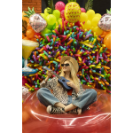 Шар (30''/76 см) Фигура, Ананас, Желтый, 1 шт. в уп., 15240P