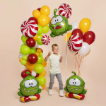 Шар (30''/76 см) Фигура 3D, Ам Ням, 1 шт. в уп., 515001