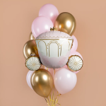 Шар (34''/86 см) Фигура, Карета принцессы, 1 шт., 27625