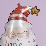 Шар (28''/71 см) Фигура 3D, Дед Мороз, 1 шт. в уп., GS70023-P